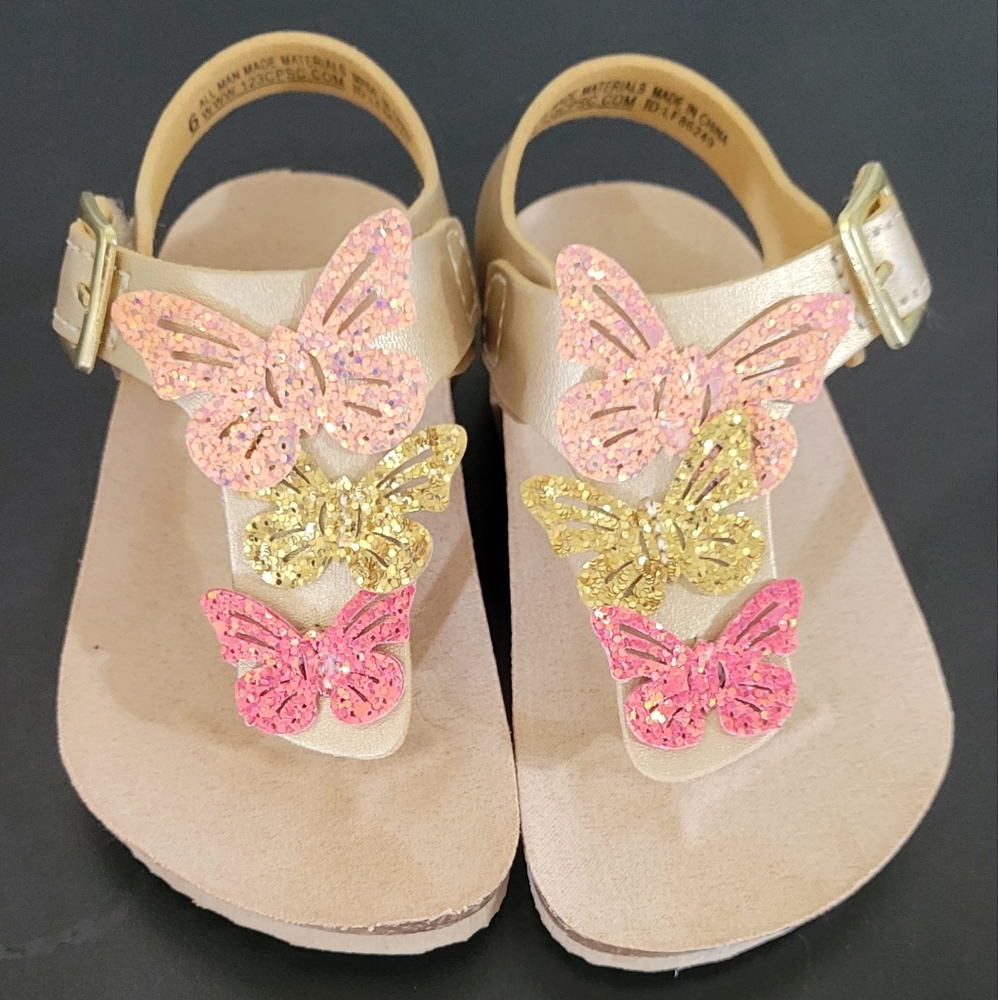 Butterfly sandals